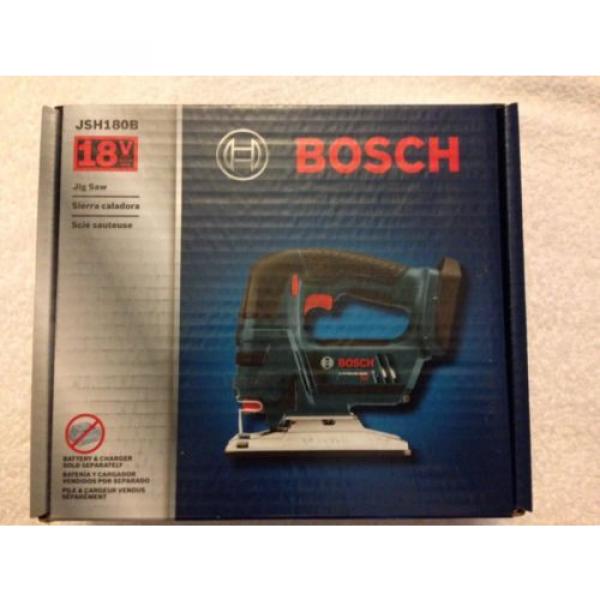 New Bosch JSH180B 18V 18 Volt Jig Saw With 3 Blades New in Box NIB Bare Tool #3 image