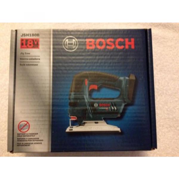 New Bosch JSH180B 18V 18 Volt Jig Saw With 3 Blades New in Box NIB Bare Tool #4 image