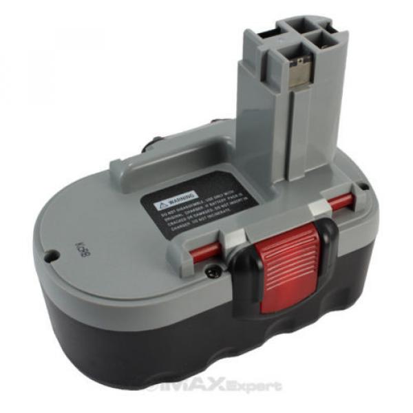 2 Batteries 1 Charger Combo, For Bosch BAT180 with extended Ni-Mh 18V battery #7 image