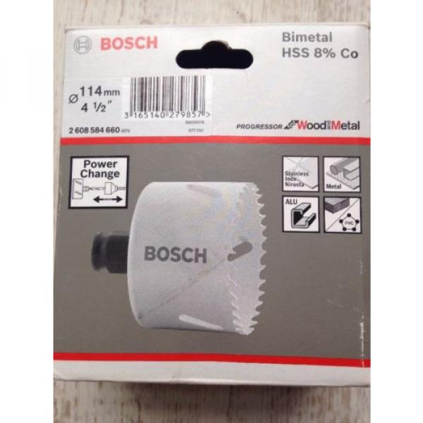 Bosch 114mm, 4 ½&#034; Progressor Holesaw #1 image