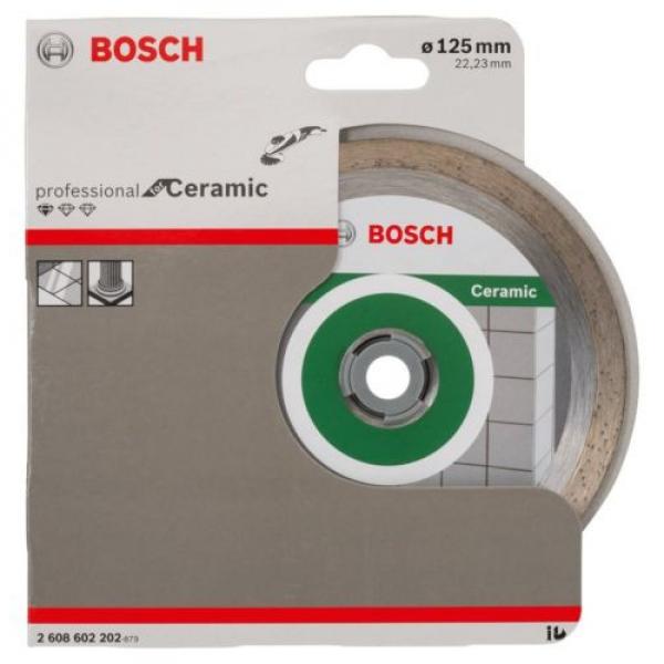 Bosch 2608602202 Diamond Cutting Disc Standard for Ceramic 125 mm NEW #2 image