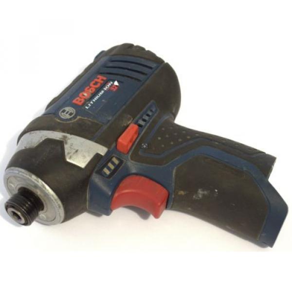 Bosch PS41 Impact Driver 12V Cordless Tool  1/4&#034; Hex Driver #1 image