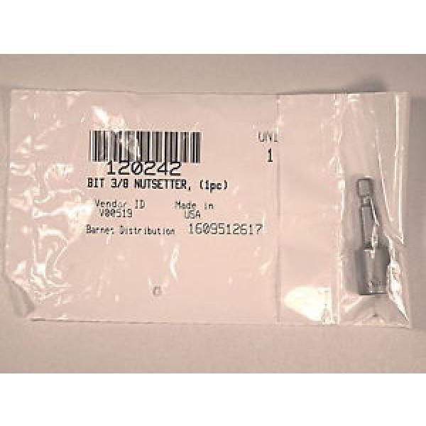 PACKAGE OF 5 !!!!!    Bosch 3/8&#034; Magnetic Nutsetter 1/4&#034; Hex 1 7/8&#034; L 1609512617 #1 image