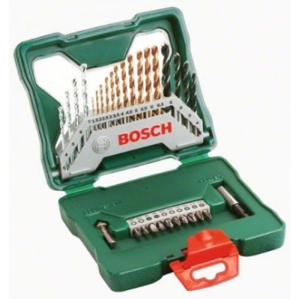 Bosch X-Line Accessory Set, 30 Pieces - Swivel-Mounted, Removable Bit Holder #1 image