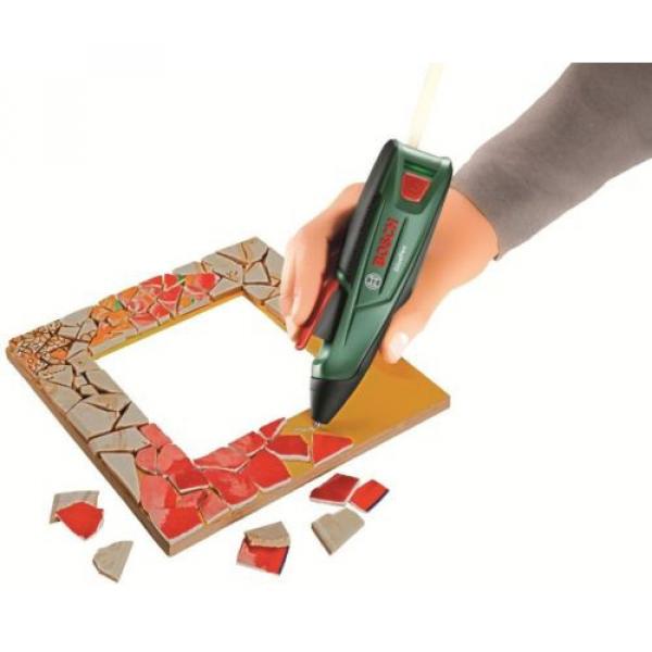 Hot Glue Pen Cardboard Glass Tiles Wood Metal Rechargeable Cordless Hot Glue Gun #5 image