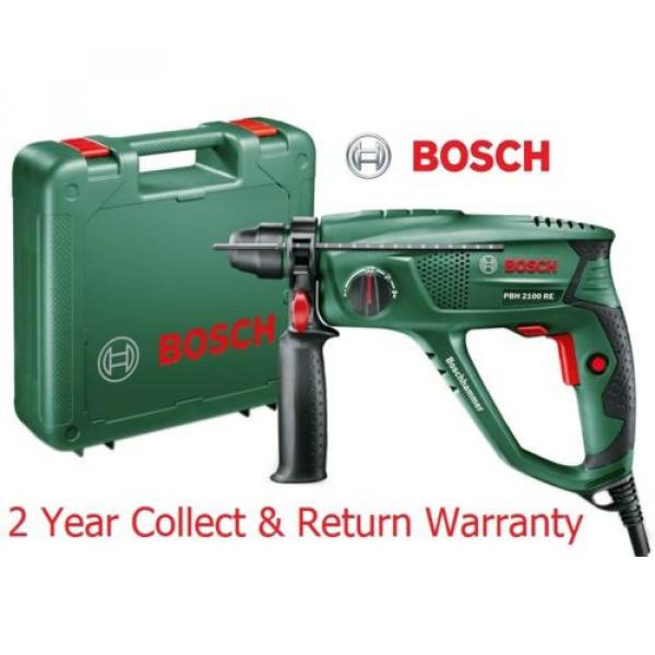 new BOSCH PBH 2100 RE SDS Rotary Hammer Drill 06033A9370 3165140633918 #1 image