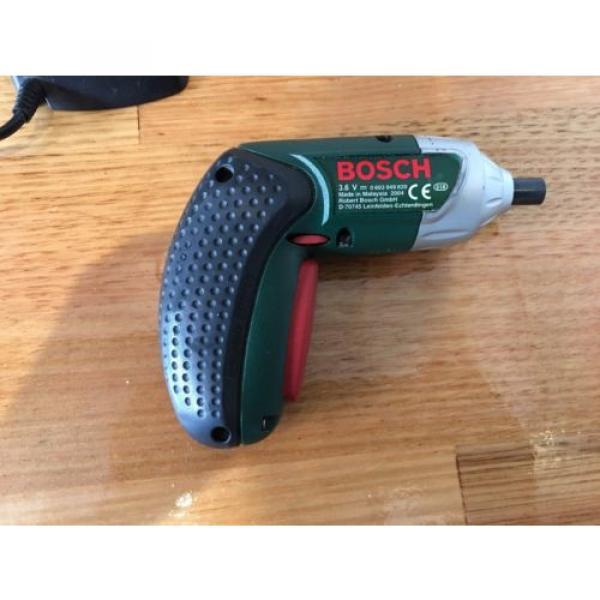 Bosch IXO Cordless Screwdriver - Dock Charger - Portable - Lithium Ion - Used #6 image