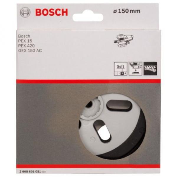 Bosch 2608601051 Sanding Plate for Bosch PEX 15 and PEX 420 - Soft NEW #3 image