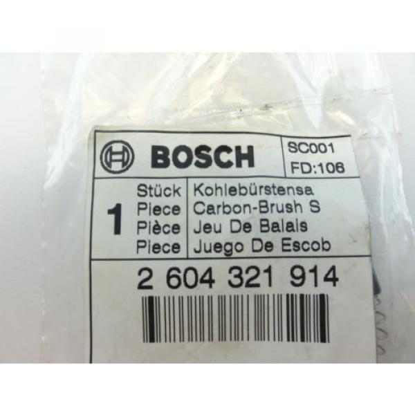 Bosch #2604321914 New Genuine Brush Set for 1011VSR 3365 1436VSR 3258 1421VSR ++ #7 image