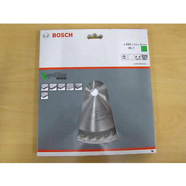 Brand New Bosch 2608640818 184mm x 2.6mm x 16mm Bore Saw Blade - 36 Tooth #1 image