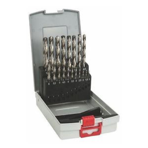 Bosch 2608587013 - Set di punte per metallo in ProBox, 19 pezzi, HSS-G, 135°, #1 image