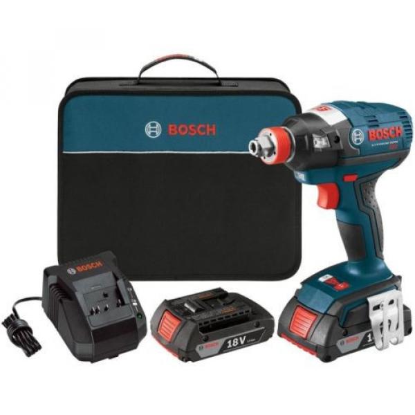 Bosch Impact Driver Kit Cordless 18 Volt Lithium-Ion Brushless 1/4 in. Hex #3 image