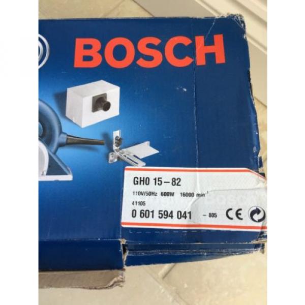 Bosch GHO 15-82 Professional Planer 110V Power Tool Brand New #6 image