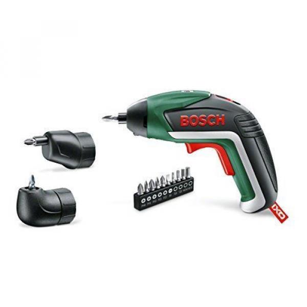 Bosch IXO Cordless Lithium-Ion Screwdriver with Right Angle Adapter and Easy Rea #1 image