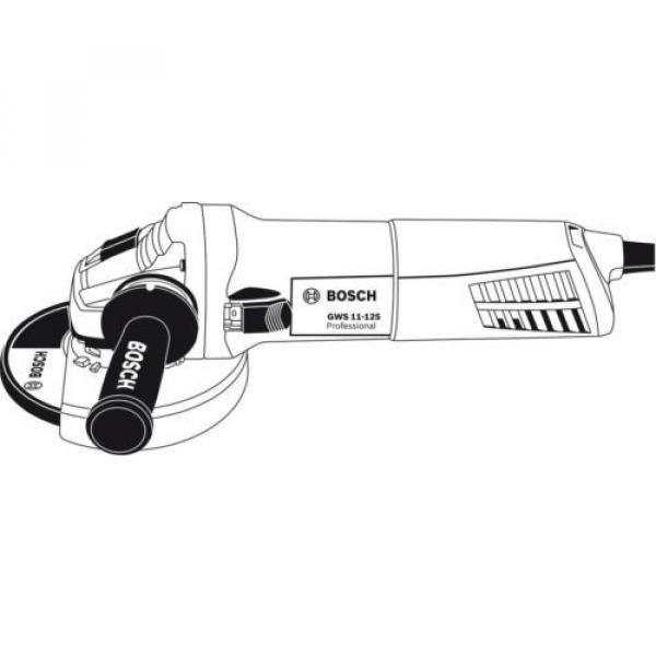 Bosch Professional Angle Grinder125mm 1,100W - GWS 11-125 #3 image