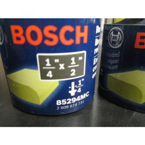 Bosch Diameter Carbide Tipped Roundover Router Bit 3pc set &#034;LOOK&#034; 1&#034; 1/2&#034;&amp; 11/16 #3 image