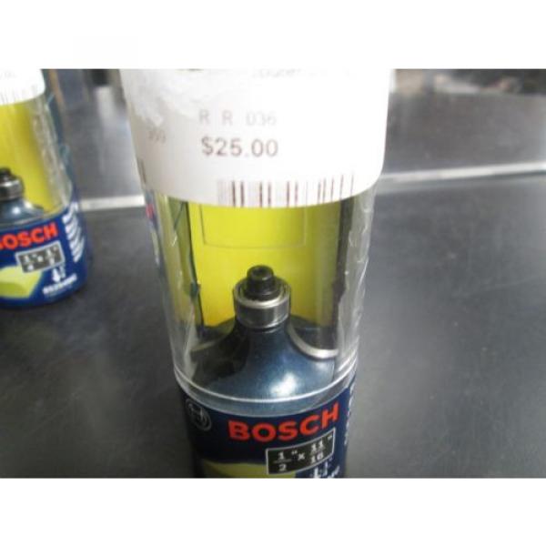 Bosch Diameter Carbide Tipped Roundover Router Bit 3pc set &#034;LOOK&#034; 1&#034; 1/2&#034;&amp; 11/16 #7 image