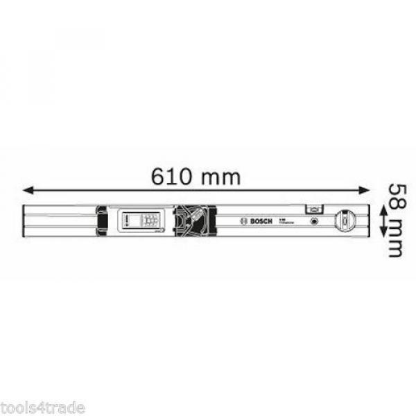Bosch R60 Measuring Rail Level+ Pouch Suitable for GLM80 0601079000 #5 image