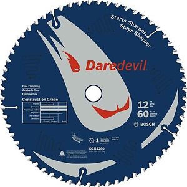 Bosch DCB1260 Daredevil 12-Inch 60-Tooth Fine Finish Circular Saw Blade #1 image