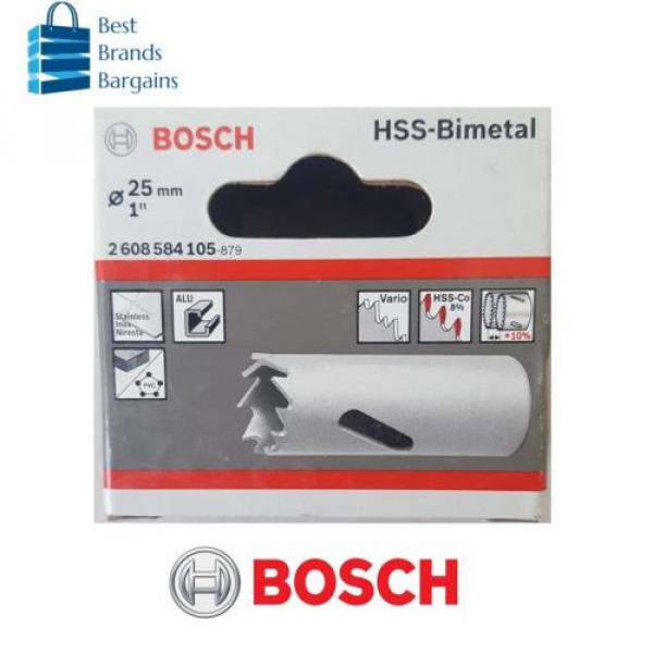 BOSCH 25 mm HSS Bi-Metal Hole Saw for Standard Adapters 2608584105 #1 image
