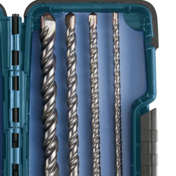 Bosch SDS Plus Rotary Drill Hammer Masonry Breaker Bit Chisels &amp; Carbide Set Kit #3 image