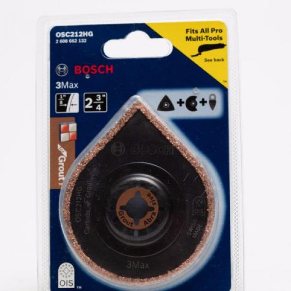 Bosch OSC212HG Carbide Grout and Tile Blade - 3Max 2 3/4 multi tool blade #1 image