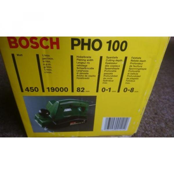 Bosch electric planer PHO - 100 Brand new sealed unopened box. Diy tool woodwork #4 image