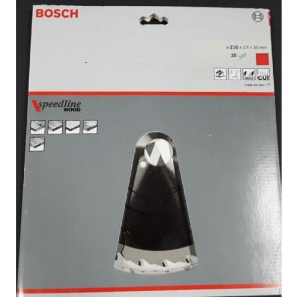 Bosch Speedline Wood Circular Saw Blade - 230 x 2.6 X 30 mm /30 T/ 2608640805 #2 image