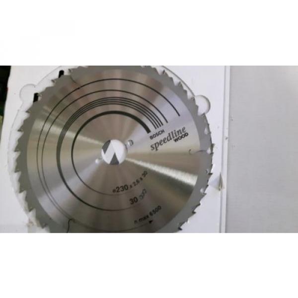 Bosch Speedline Wood Circular Saw Blade - 230 x 2.6 X 30 mm /30 T/ 2608640805 #4 image