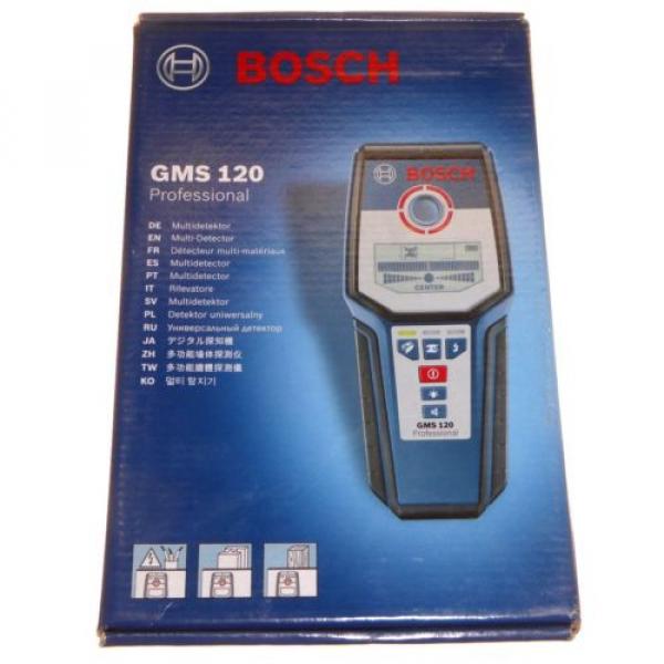 Bosch GMS120 multi detector cable wire joists stud metal scanner locator New #2 image
