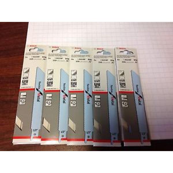 BOSCH SABRE SAW BLADES S922BF FIVE PACKS OF FIVE,  25 BLADES IN TOTAL GENUINE #1 image