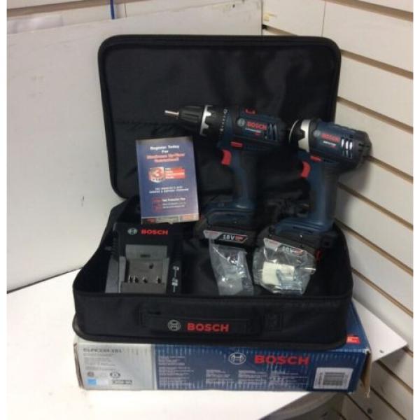 Bosch CLPK234-181 18-V Lithium-Ion 2-Tool Combo Kit Drill/Driver &amp; Impact Driver #1 image