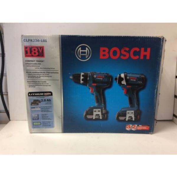 Bosch CLPK234-181 18-V Lithium-Ion 2-Tool Combo Kit Drill/Driver &amp; Impact Driver #11 image