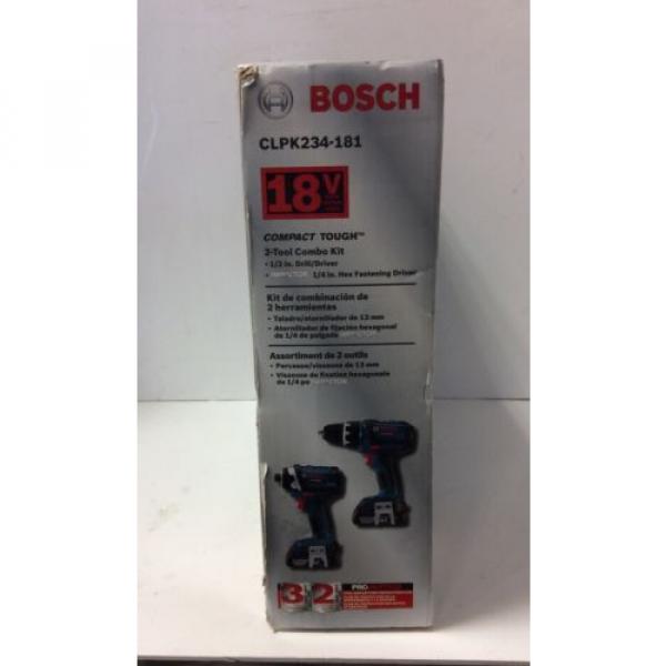 Bosch CLPK234-181 18-V Lithium-Ion 2-Tool Combo Kit Drill/Driver &amp; Impact Driver #12 image