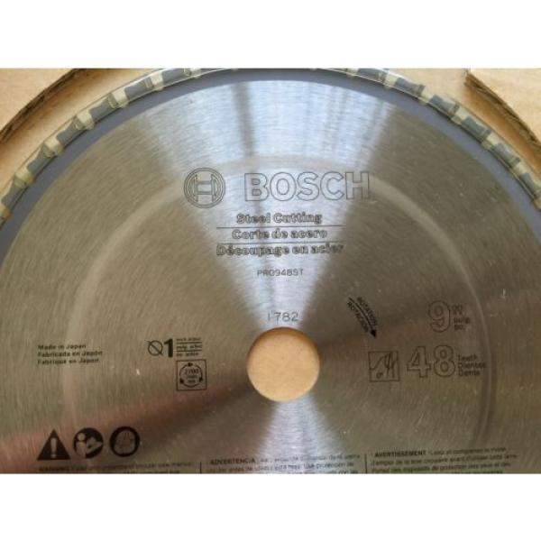 NEW Bosch 9-Inch 48T Steel Cutting Precision Series Saw Metal Cut Blade PRO948ST #3 image