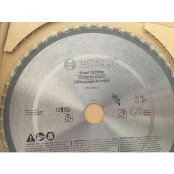 NEW Bosch 9-Inch 48T Steel Cutting Precision Series Saw Metal Cut Blade PRO948ST #4 image