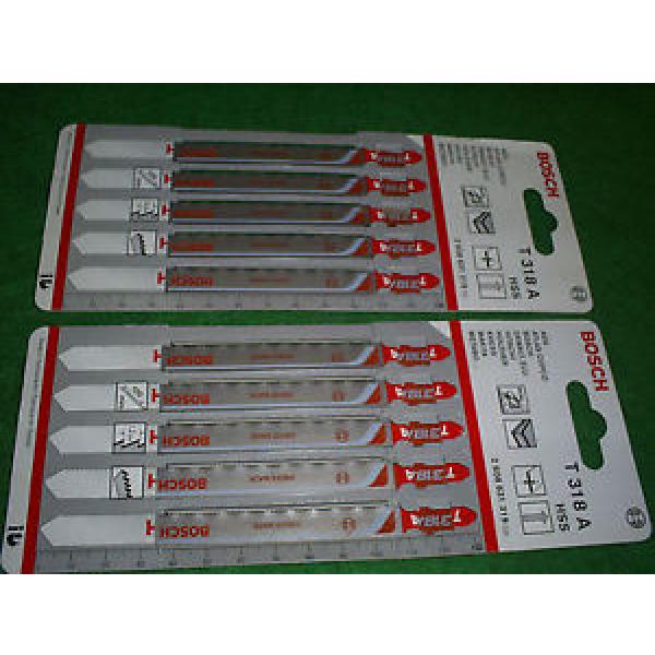 BOSCH T318 A  HSS 2 PACKS 10 BLADES FOR SHEET METAL AND PIPES #1 image