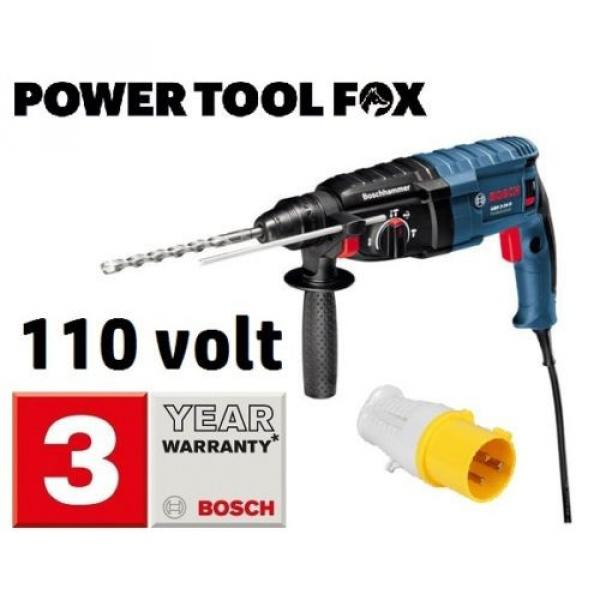110V - Bosch GBH 2-26 Professional Rotary HAMMER DRILL 06112A3060 3165140859165 #1 image