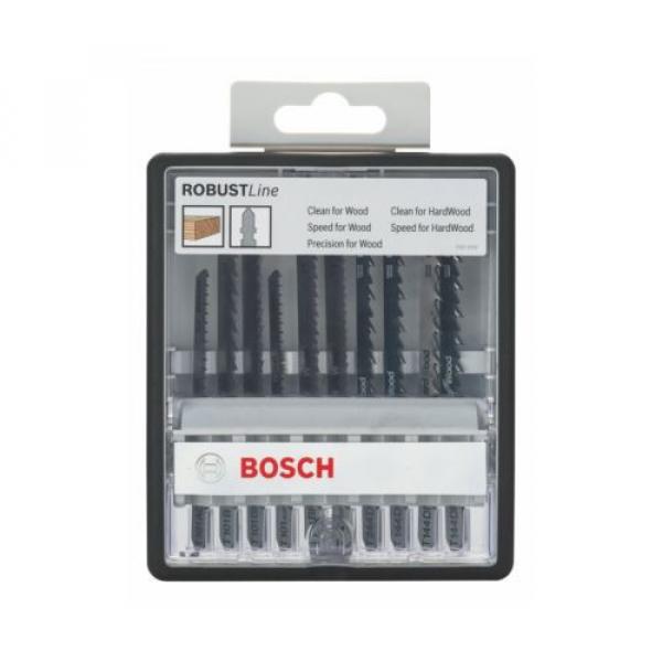 Bosch 2607010540 Wood Jigsaw Blade Set (10-Piece) #2 image