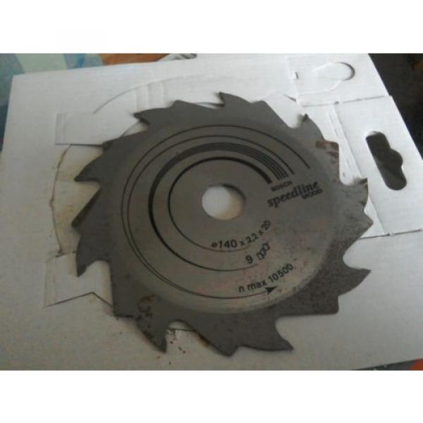 Bosch Circular Saw Blade, 140mm x 20mm Bore, New old stock, Free P&amp;P. Last One. #2 image