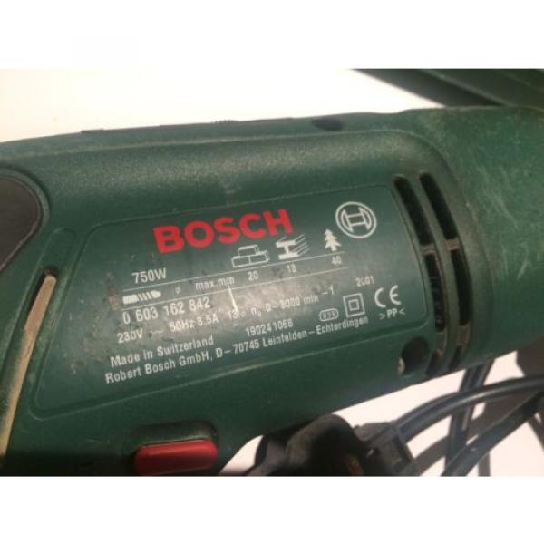 Bosch Percussion Hammer Drill corded PSB 750-2RPE Impact drilling 240v #7 image