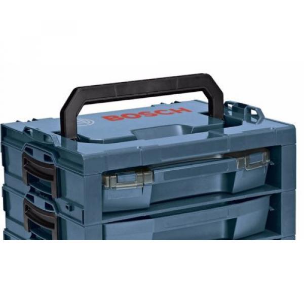 Bosch 17.25-in 3-Drawer Blue Plastic Organizer Chest Cabinet Lockable Tool Box #2 image