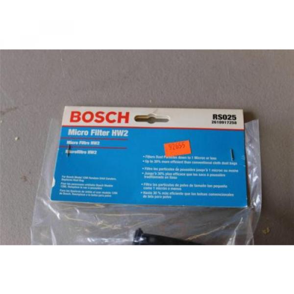 Bosch RS025 Micro Filter Dust Canister For 1295D &amp; 1295DVS HW2 #2 image