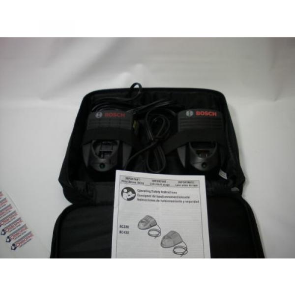 X2 Bosch BC330 Batterie chargers with case #1 image