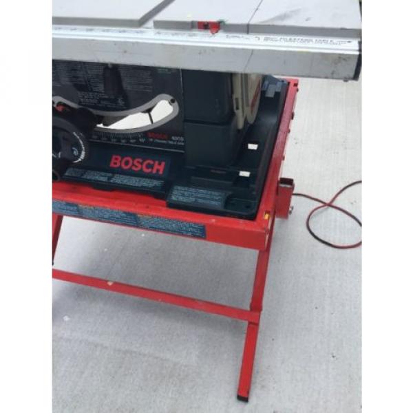 Bosch 4000 Table Saw And Bosch Folding Table Saw Stand TS 1000 #4 image