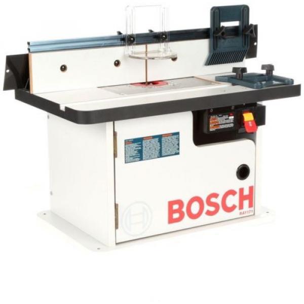 Router Table Bosch Cabinet Style Benchtop Tool Adjustable Laminated Power Wood #1 image