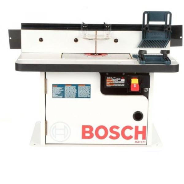 Router Table Bosch Cabinet Style Benchtop Tool Adjustable Laminated Power Wood #2 image