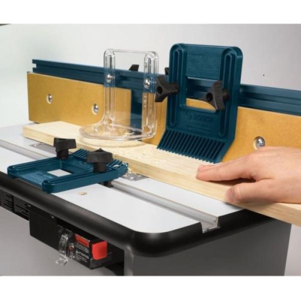 Router Table Bosch Cabinet Style Benchtop Tool Adjustable Laminated Power Wood #7 image