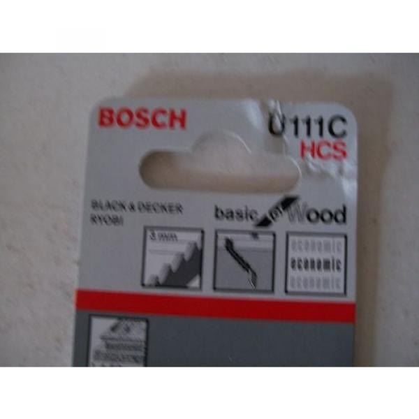 OFFER ! 10PKTS BOSCH U111C HCS JIGSAW BLADES BASIC FOR WOOD (10 x  PACK OF 3 ) #4 image
