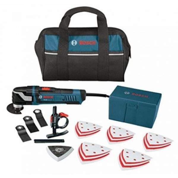 Bosch MX30EC-31 Multi-X 3.0 Amp Oscillating Tool Kit With 31 Accessories By #1 image